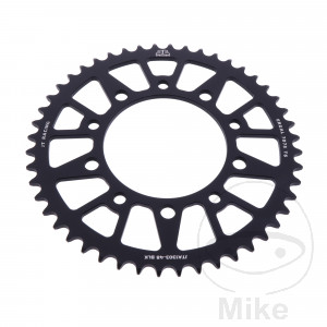 Alu-Kettenrad 48Z Teilung 520 schwarz JT Innendurchmesser 112 Lochkreis 138
