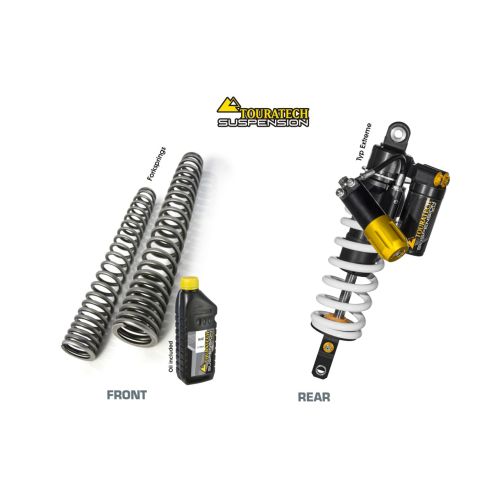 Touratech Suspension WTE Extreme-SET mit Gabelfedern für Yamaha Ténéré 700 (2019-2024)