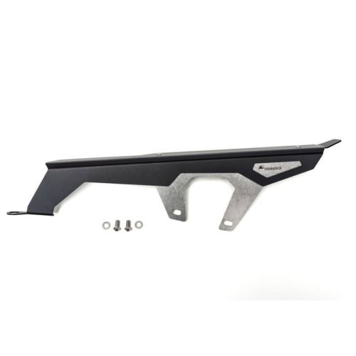 Kettenschutz schwarz eloxiert, für KTM 1050 Adventure/ 1090 Adventure/ 1290 Super Adventure (-2020)/ 1190 Adventure/ 1190 Adventure R