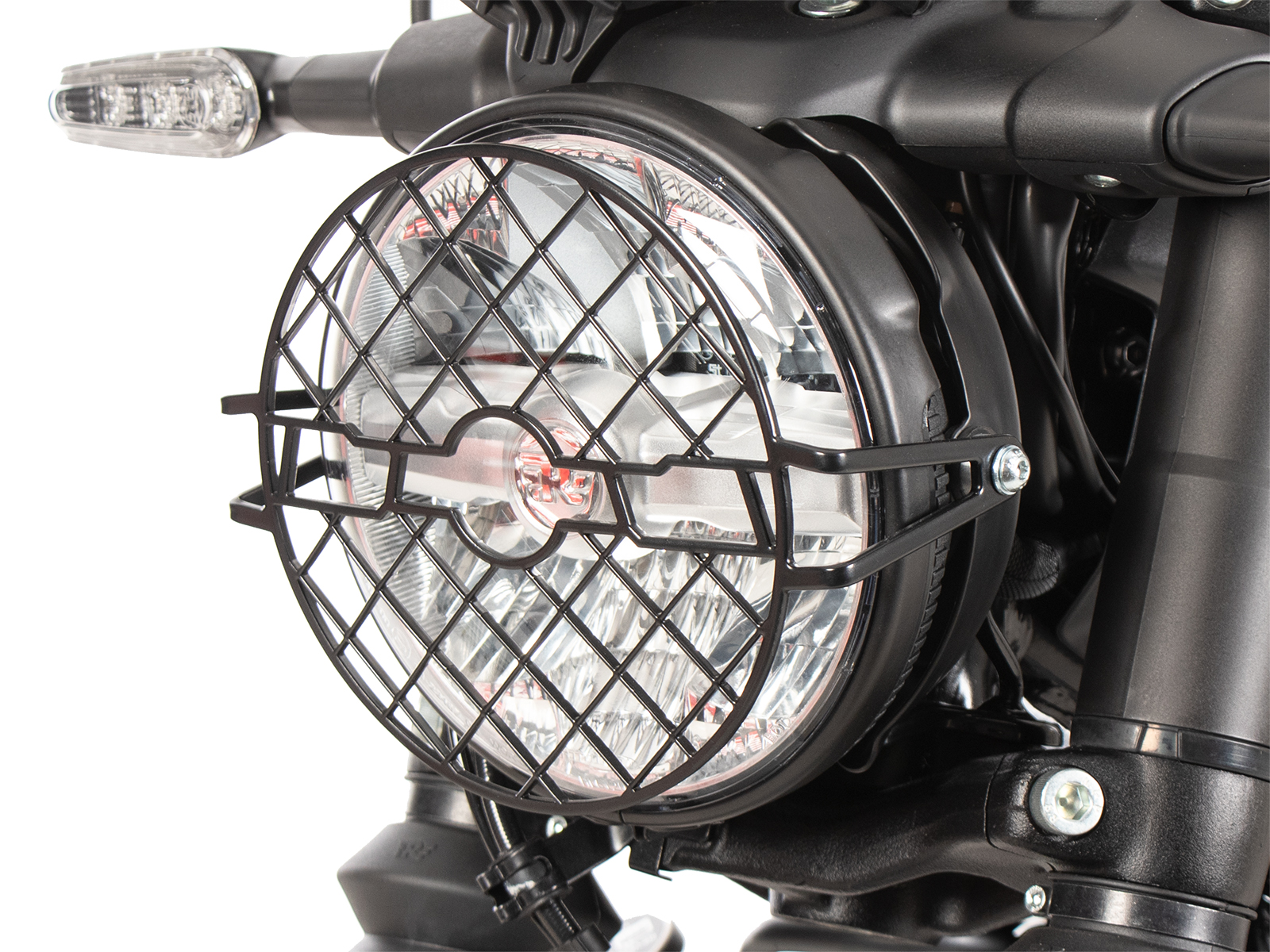 Lampenschutzgitter schwarz für Royal Enfield Guerrilla 450 (2024-)