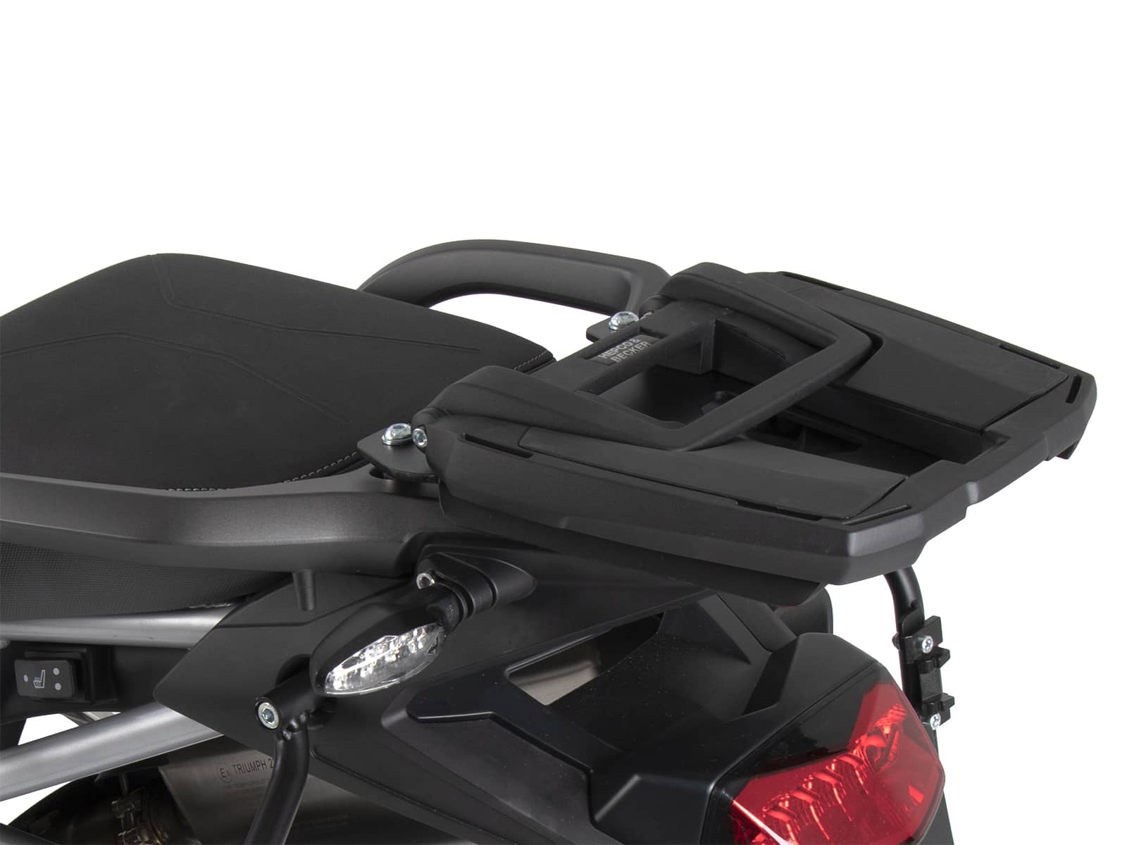Easyrack Topcaseträger für Originalbrücke schwarz für Triumph Tiger 850 Sport (2021-2024)
