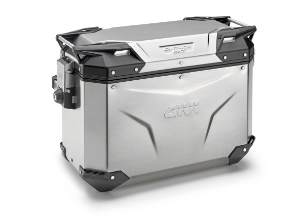 Alu-Seitenkoffer Trekker Outback Evo 48 - rechts - Alu / 48 Liter / Max Zuladung 10 kg