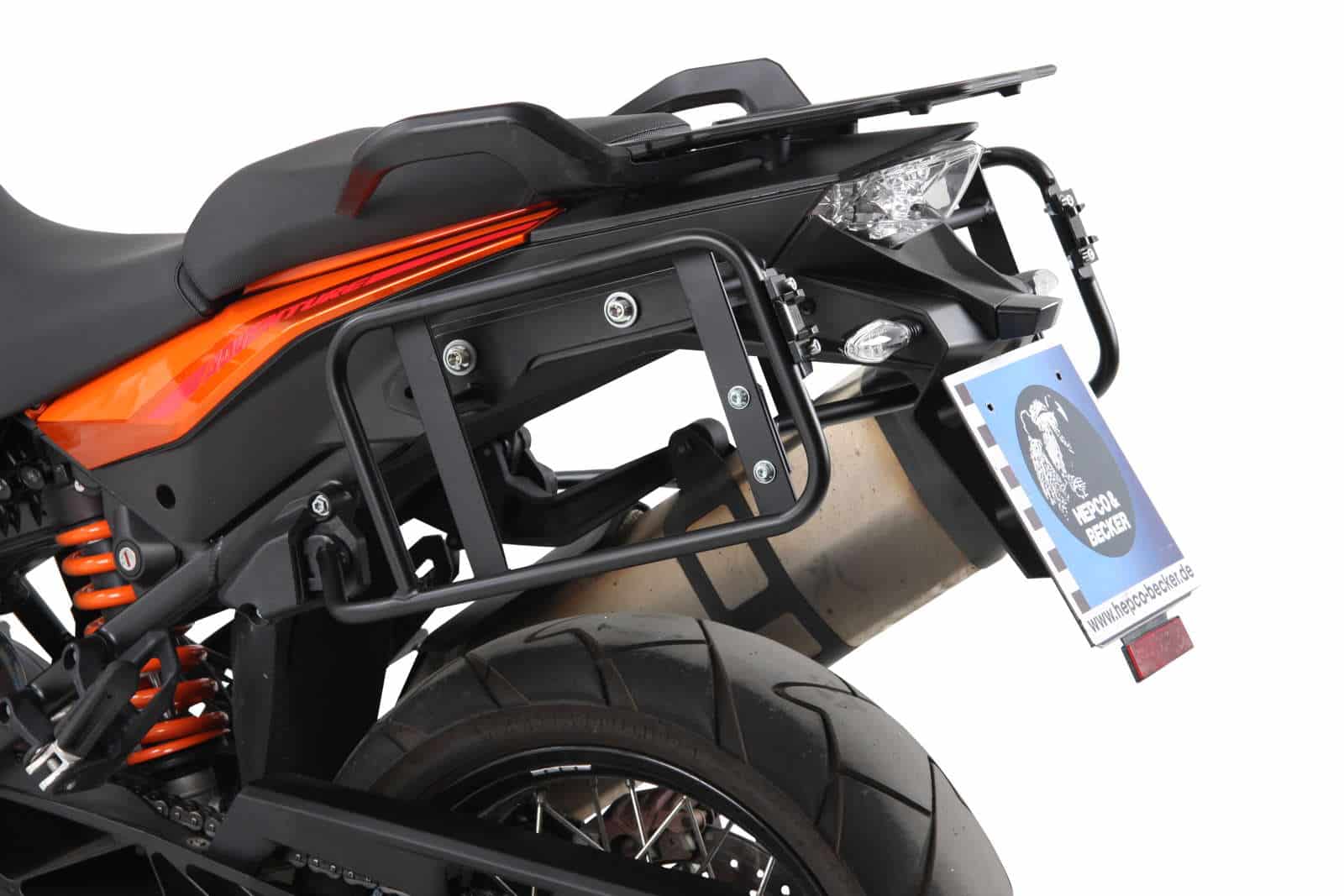 Seitenkofferträger asymmetrisch Lock-it schwarz für KTM 1090 Adventure R (2017-2018)