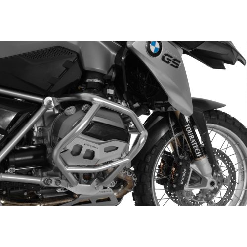 Zylinderschutz / Ventildeckelschutz Alu natur, für BMW R1200GS ab 2013/ BMW R1200RT ab 2014/ BMW R1200R ab 2015/ BMW R1200RS