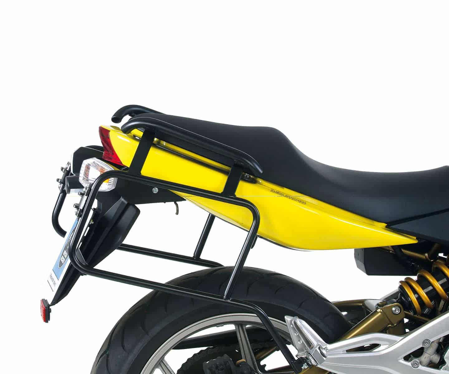 Seitenkofferträger festverschraubt schwarz für Kawasaki ER-6n/6f (2006-2008)
