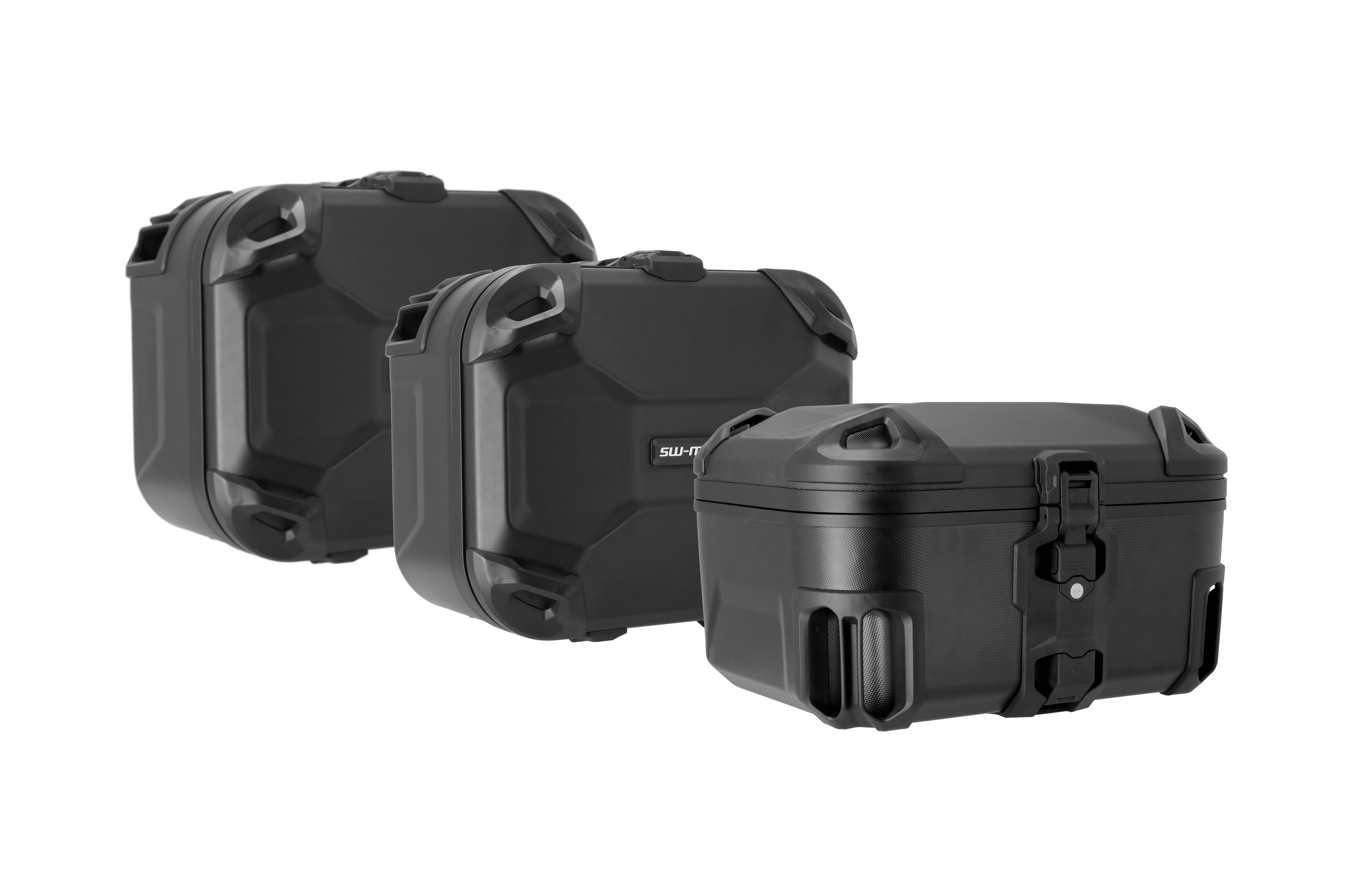 Adventure Set DUSC mit Topcase L Schwarz. Ducati Multistrada V4 (20-).