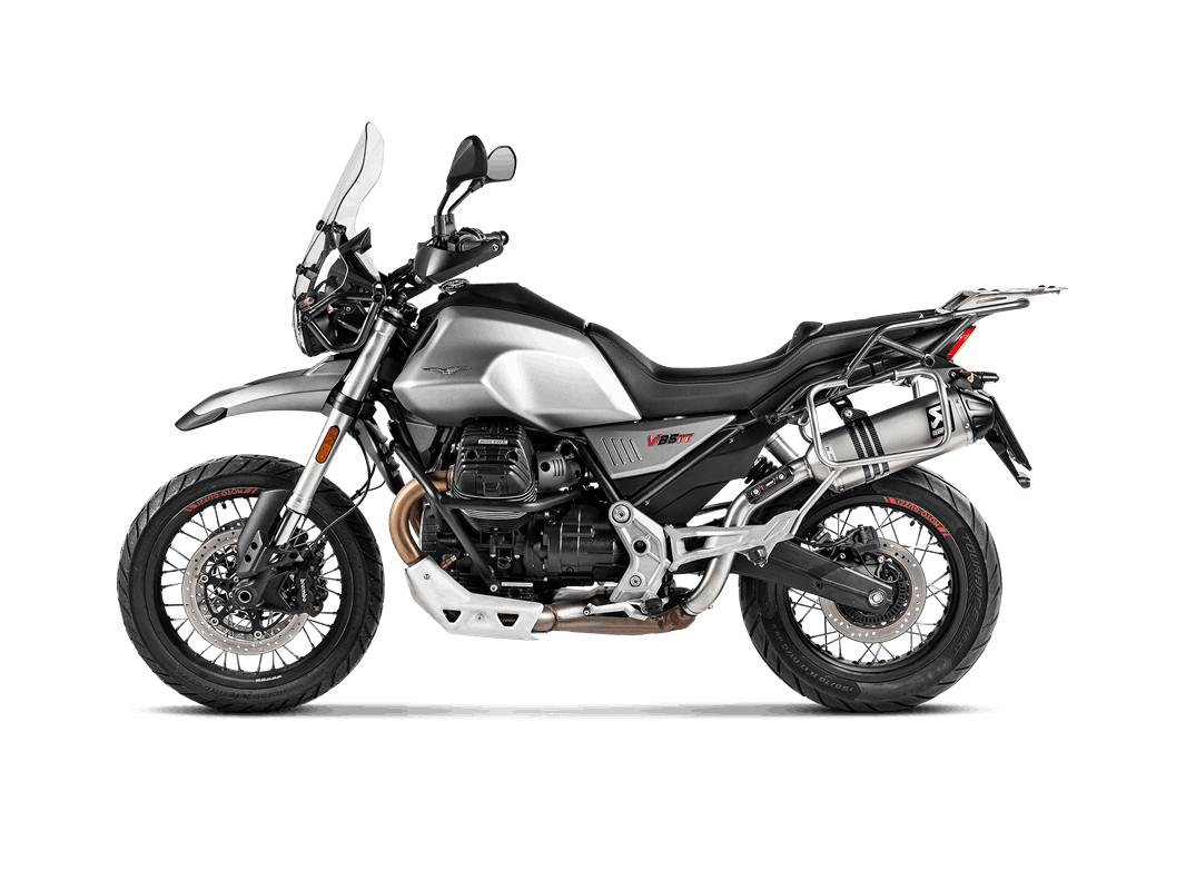 Akrapovic Auspuff Slip-On MOTO GUZZI V85 TT