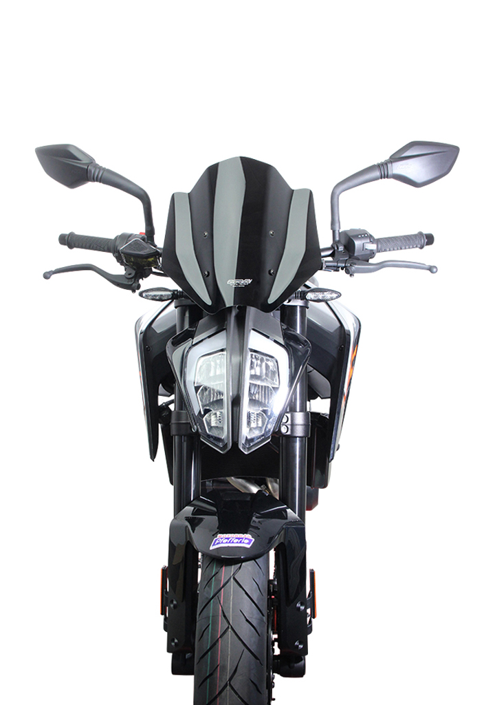 DUKE 790 - Racingscheibe "NRM" 2018-2023 - schwarz