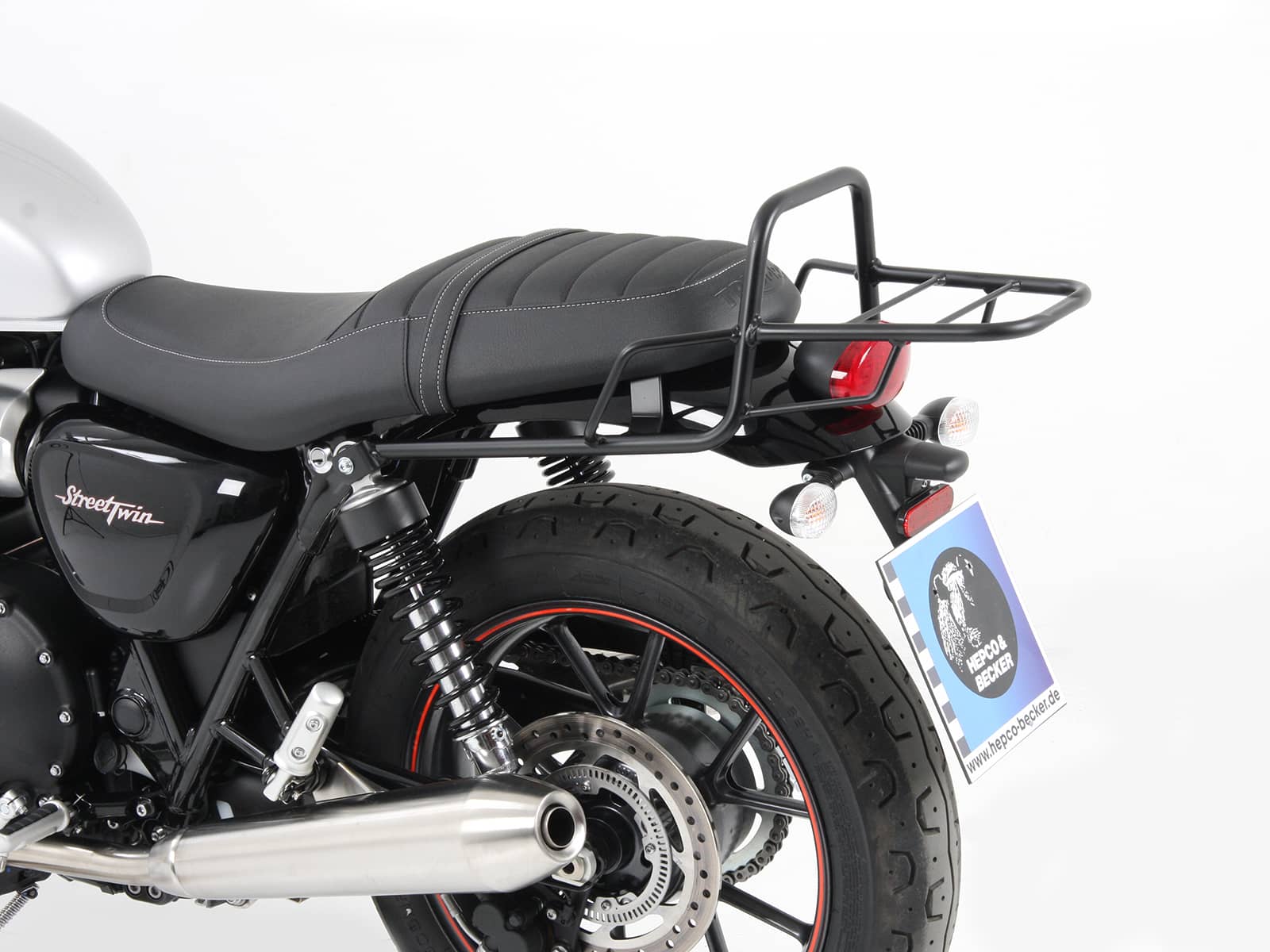 Rohrgepäckbrücke Topcaseträger schwarz für Triumph Speed Twin 900 (2023-2024)