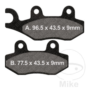 Bremsklotz Standard EBC Alternative: 7873235