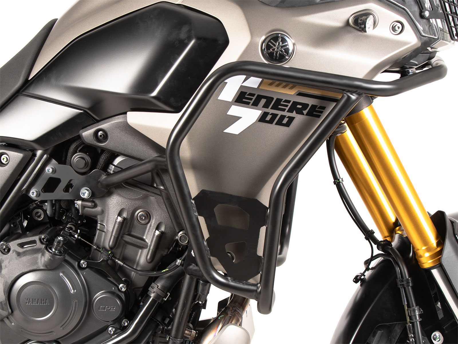 Tankschutzbügel "Solid" schwarz für Yamaha Ténéré 700 (2025-)