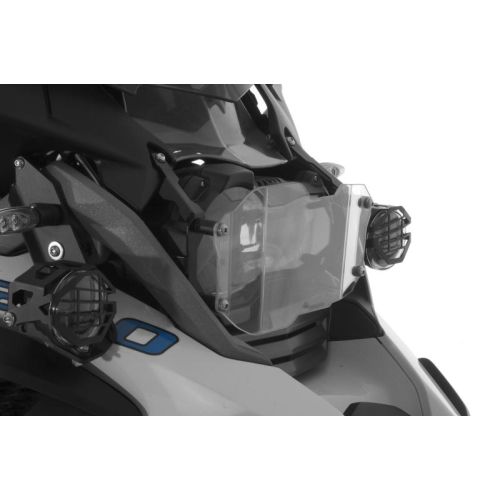 Scheinwerferschutz Makrolon Typ2 mit Schnellverschluss BMW R1250GS/ Adventure, R1200GS (LC)/ Adventure (LC) *OFFROAD USE ONLY*