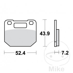 Bremsklotz Standard TRW Alternative: 7325400