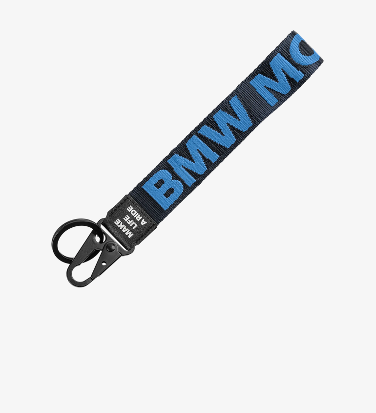 BMW Motorrad Schlüsselanhänger MLAR schwarz Schlüsselband BMW Motorrad Schlüsselanhänger MLAR schwarz Schlüsselband