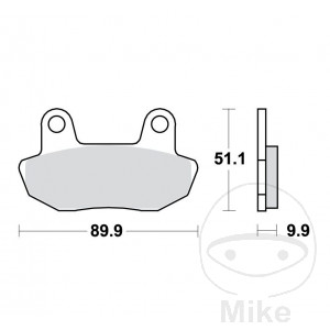 Bremsklotz Standard TRW Alternative: 7326960