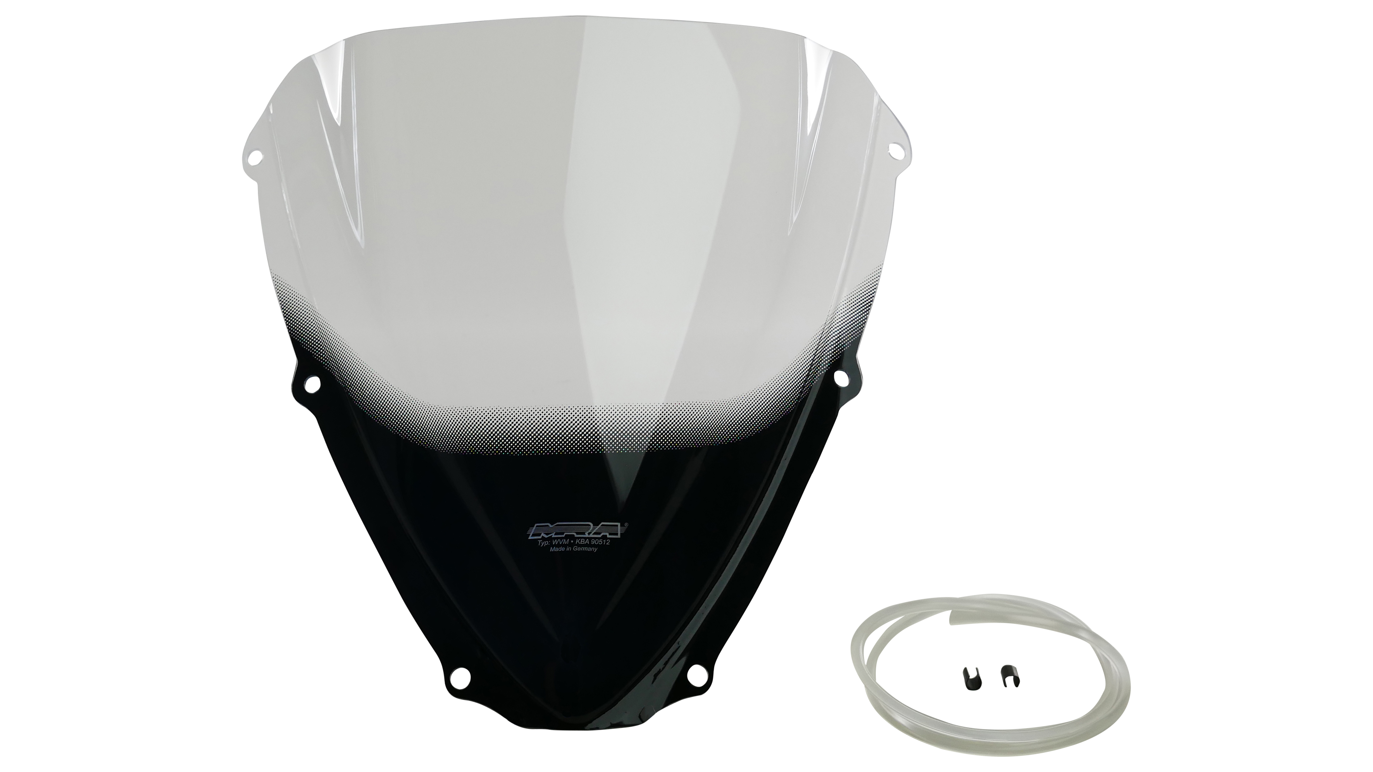 GSX-R 600 / 750 - Racingscheibe "R" 2008-2010 - farblos
