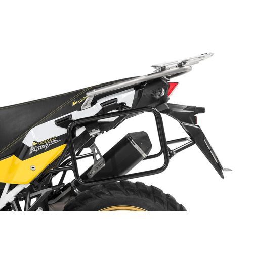 Motorrad Kofferträger Edelstahl, schwarz für Honda CRF1000L Africa Twin (2018-) /CRF1000L Adventure Sports