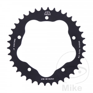 Alu-Kettenrad 38 Zähne Teilung 520 schwarz für Kettenradträger 7585011