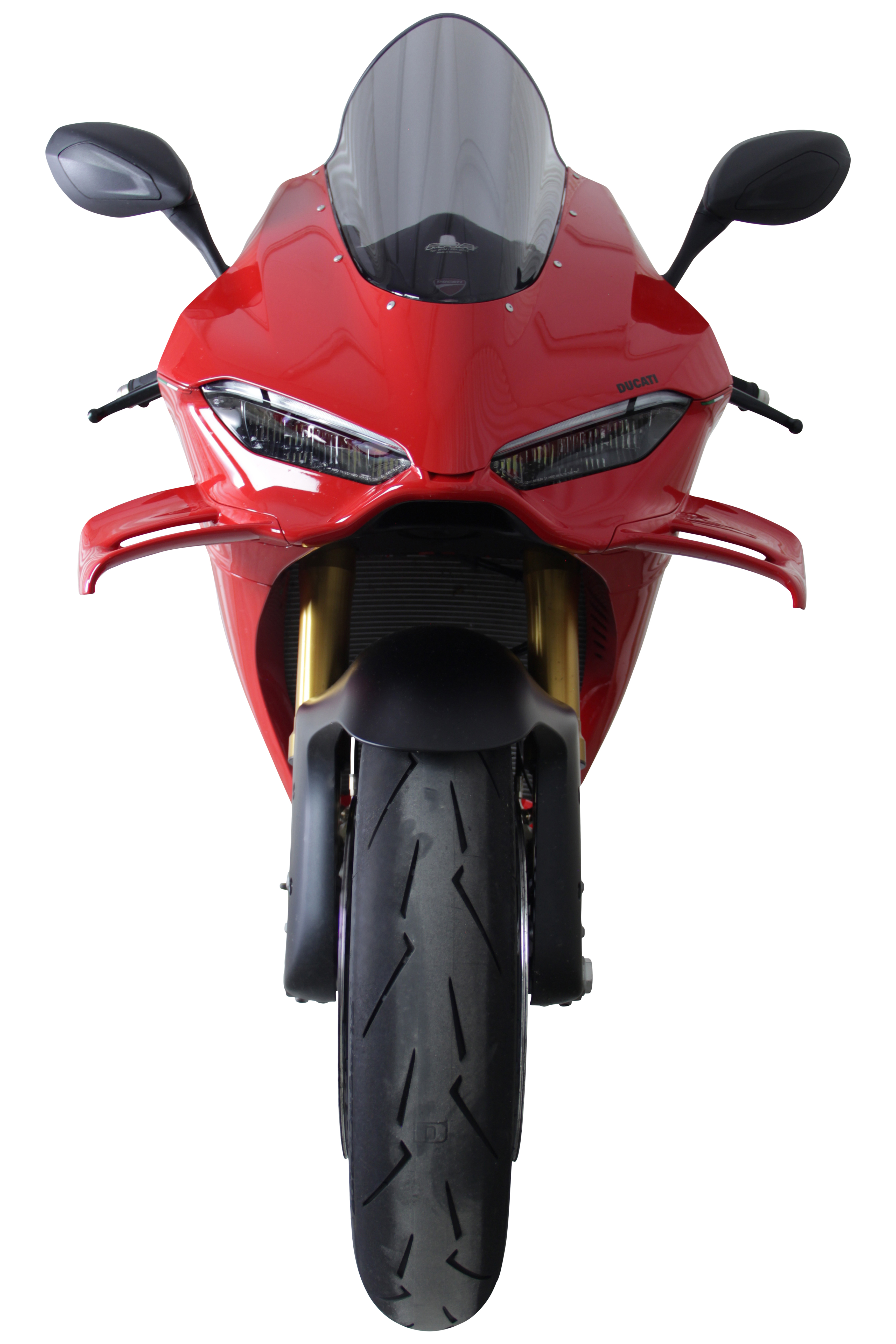PANIGALE V4 /S - Racingscheibe "R" 2025- - rauchgrau