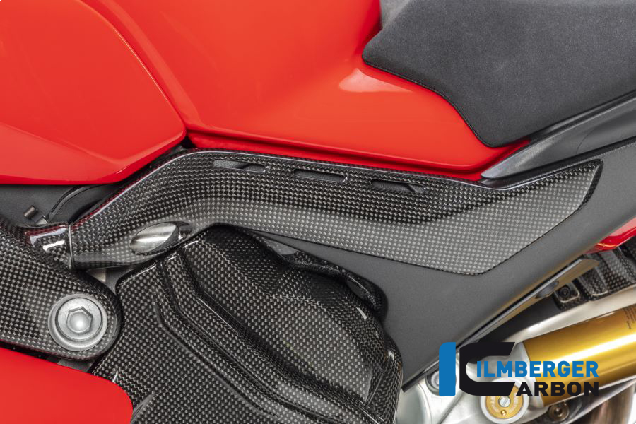 Abdeckung am Rahmenheck links glanz Panigale V4 / V4 S