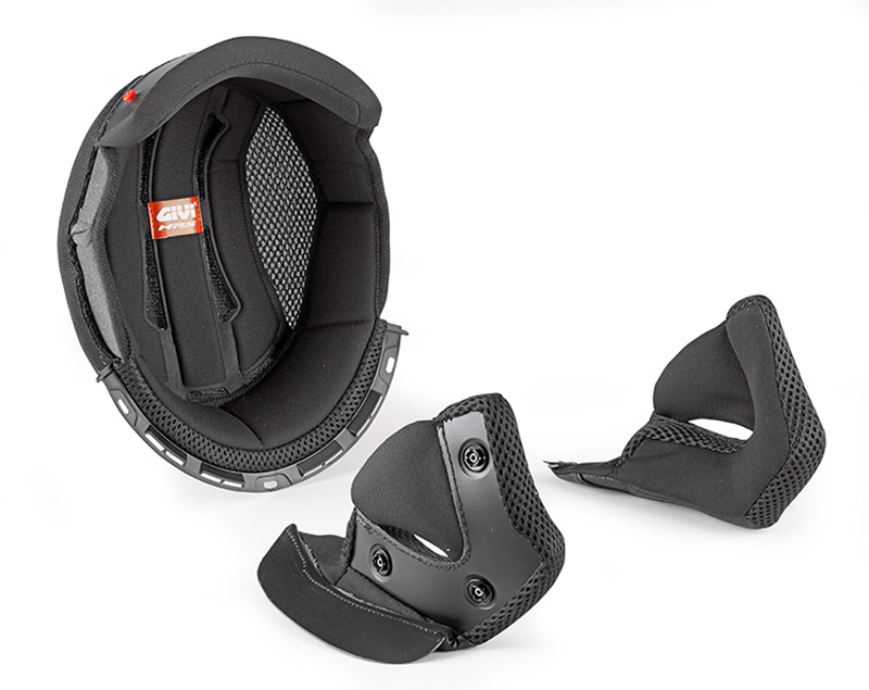 Innenfutter + Wangenpolster - Gr. XS für verschiedene HPS Helme