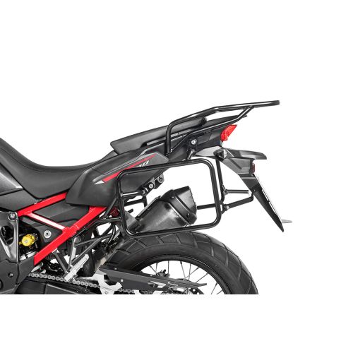 Motorrad Kofferträger Edelstahl schwarz für Honda CRF1100L Africa Twin (-2021)