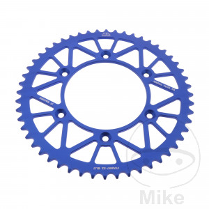 Alu-Kettenrad 52Z Teilung 520 blau JT Innendurchmesser 125 Lochkreis 150