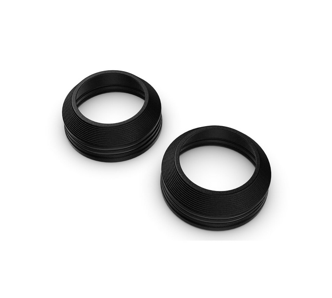 Satz Abschlusskappe      Gabelholm unten black
