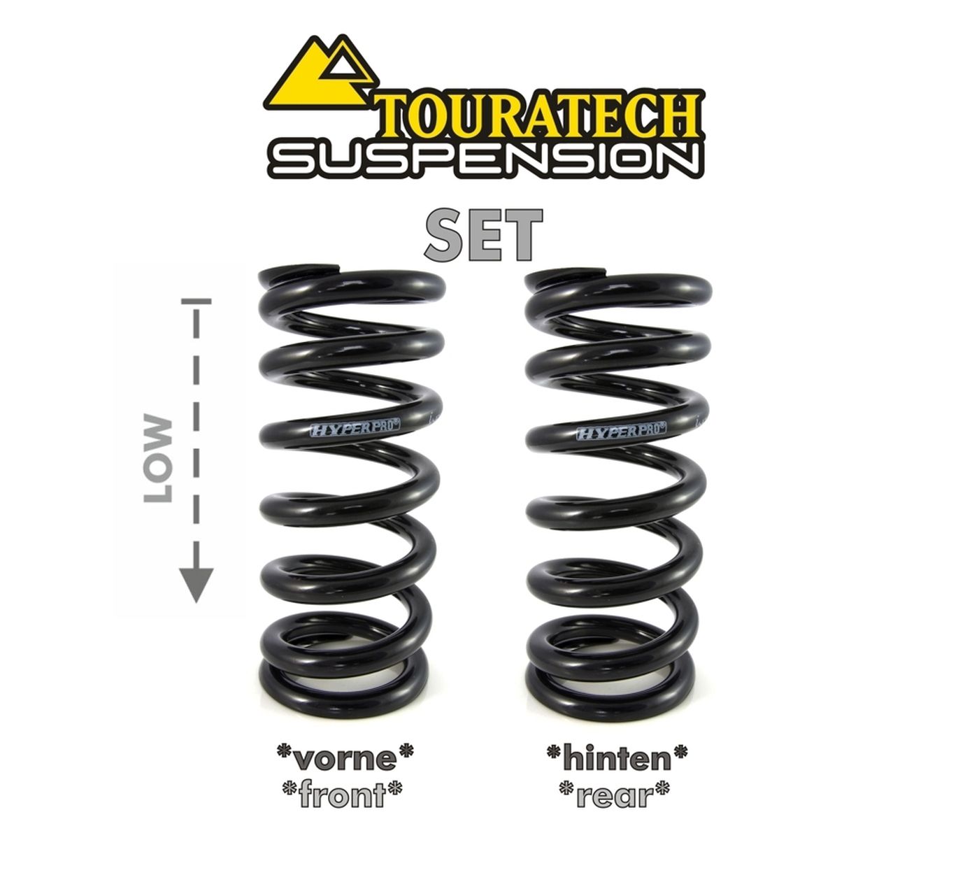 Touratech Suspension Tieferlegung -40mm für BMW R1200GS Adventure ESA 2008 - 2010