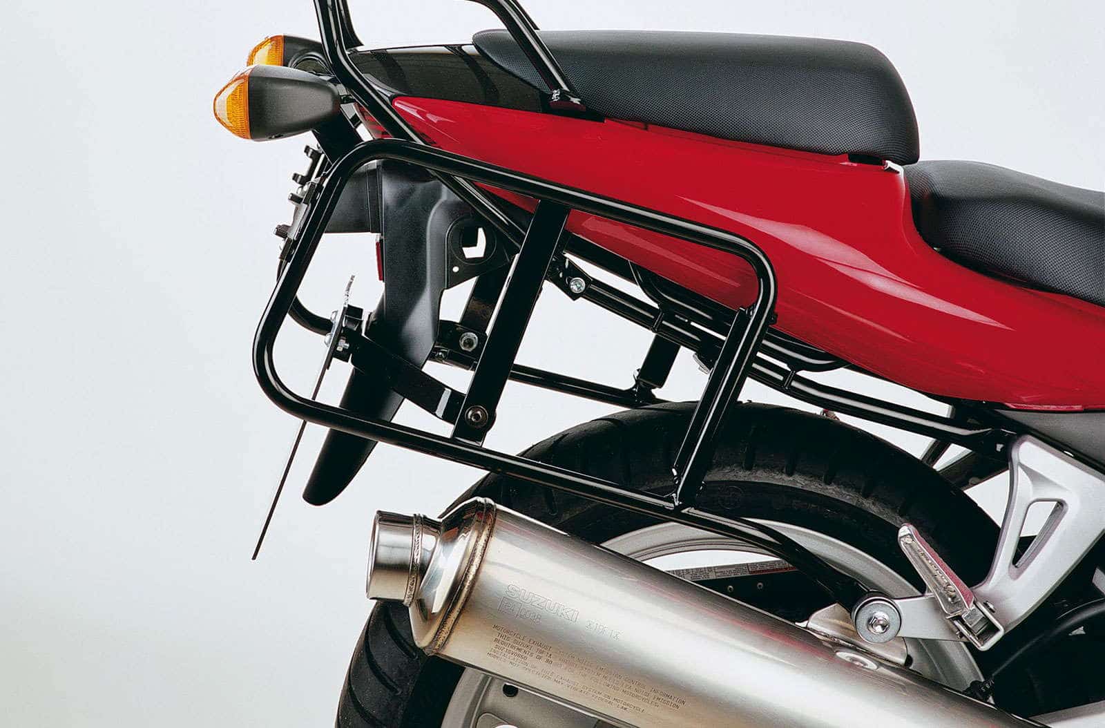 Seitenkofferträger festverschraubt schwarz für Suzuki SV 650/S (1999-2002)