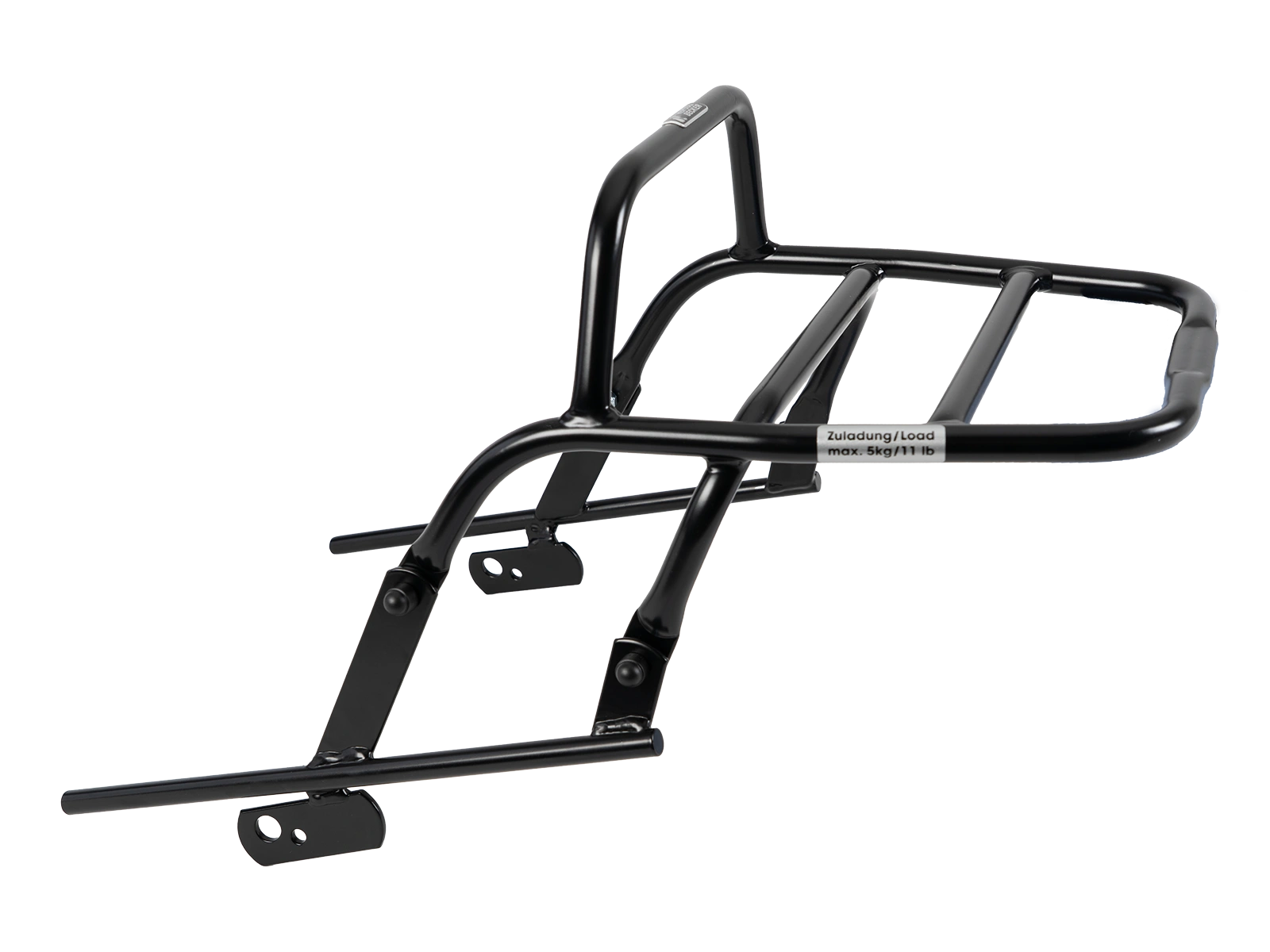 Rohrgepäckbrücke Topcaseträger schwarz für Honda VFR 750 F (1986-1987)