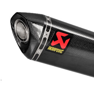 Akrapovic Auspuffdämpfer (ohne Anbaumaterial)