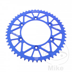 Alu-Kettenrad 52Z Teilung 520 blau JT Innendurchmesser 130 Lochkreis 150
