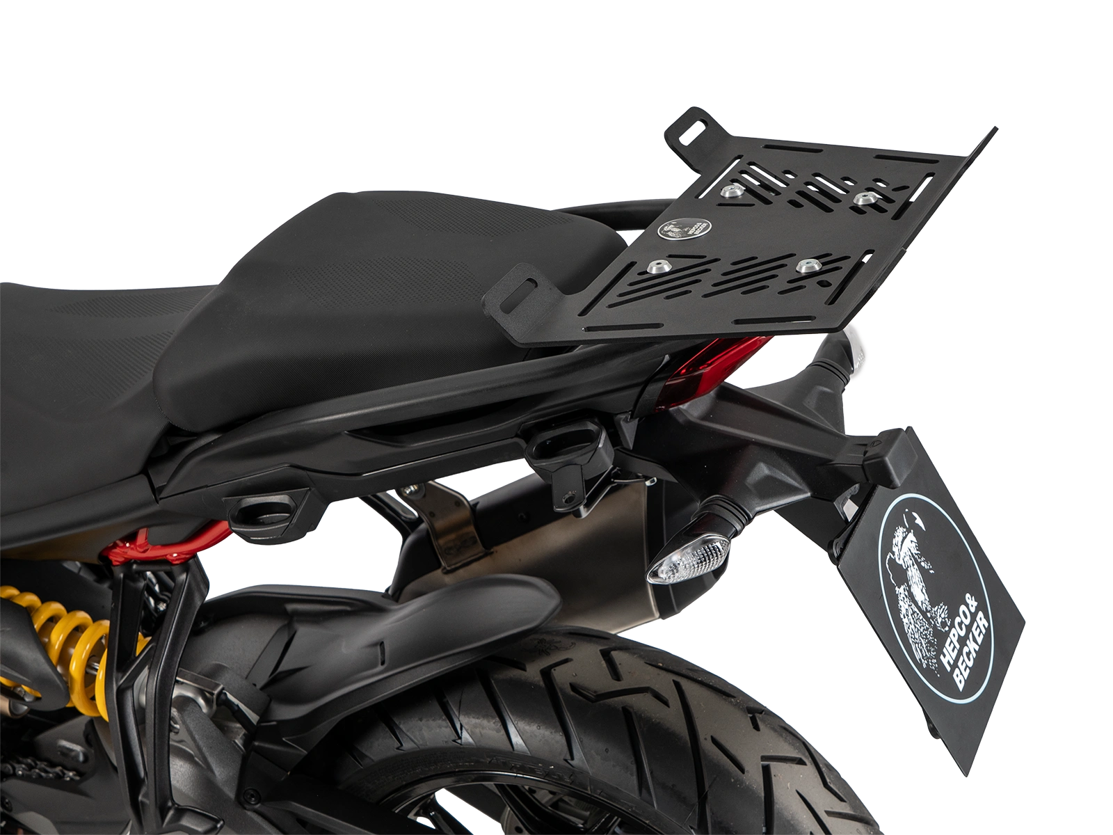 Gepäckbrückenverbreiterung schwarz für Ducati Multistrada V2 / S (2025-)