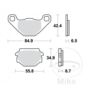Bremsklotz Standard TRW Alternative: 7320443