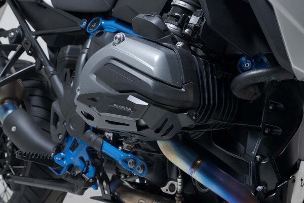 Zylinderschutz Schwarz. BMW R 1200-Modelle (12-18).