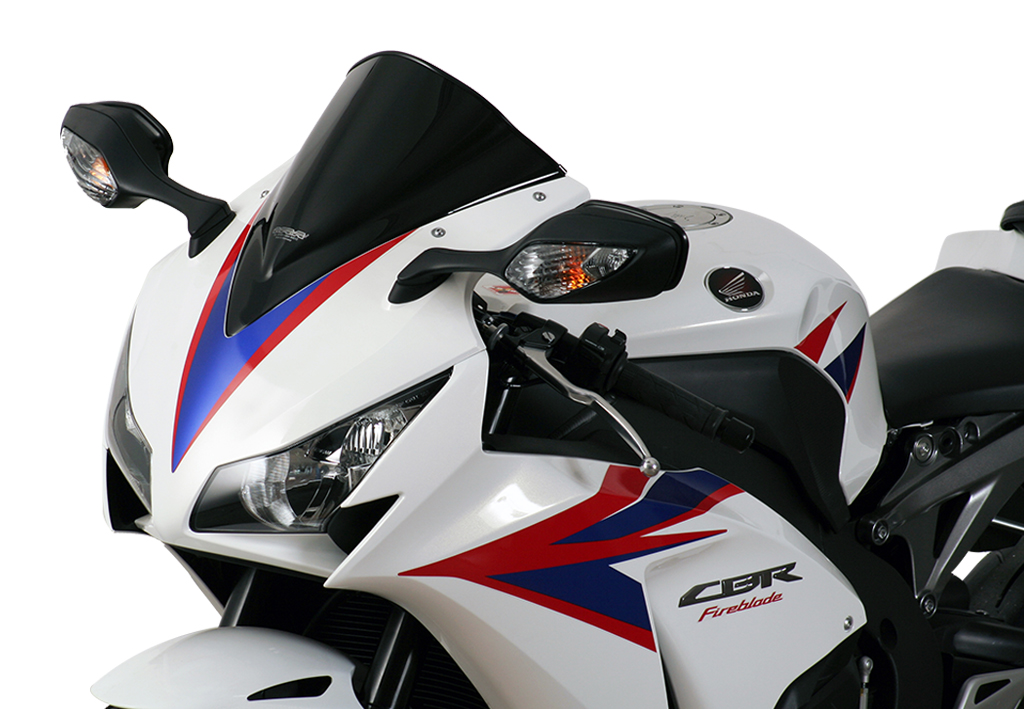 CBR 1000 RR - Racingscheibe "R" 2012-2016 - schwarz