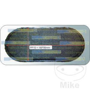 Schlauchflicken oval 190X95