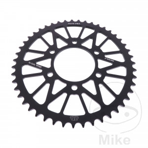 Alu-Kettenrad 47Z Teilung 520 schwarz JT Innendurchmesser 080 Lochkreis 104