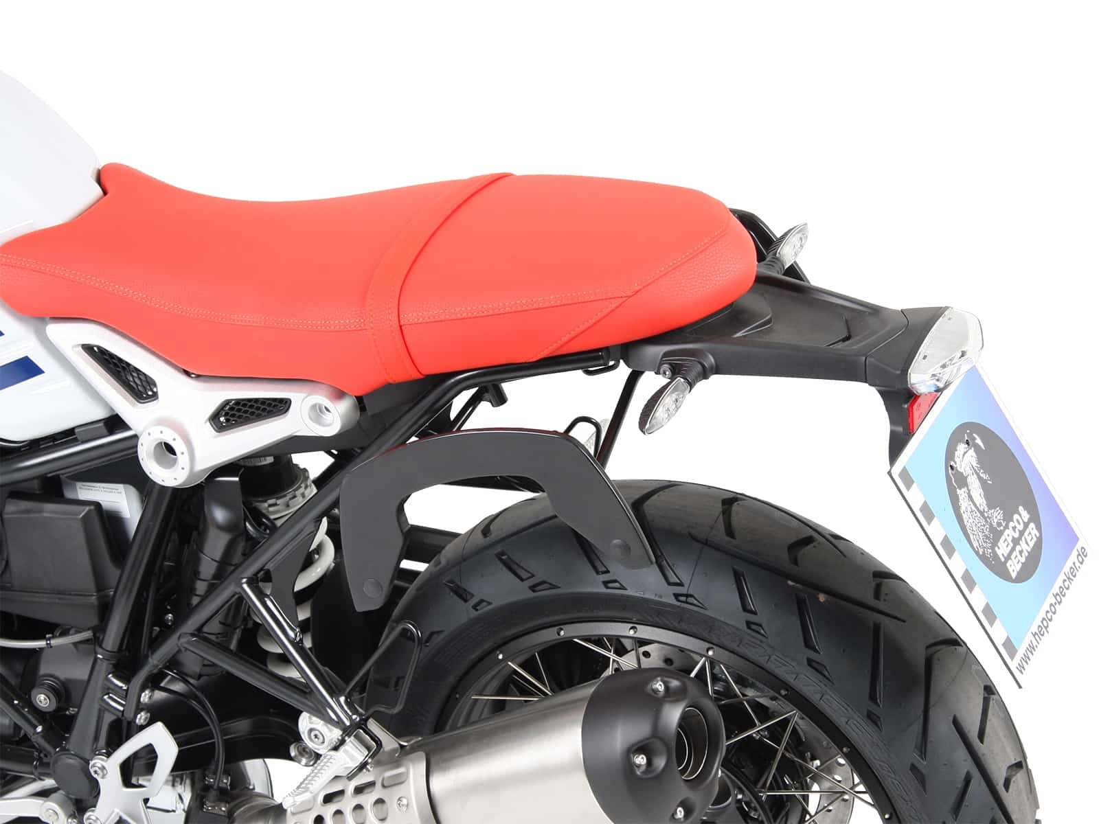 C-Bow Seitenträger schwarz für BMW R nineT Urban G/S (2017-2023) (Nicht für Modell 40 Years Edition)