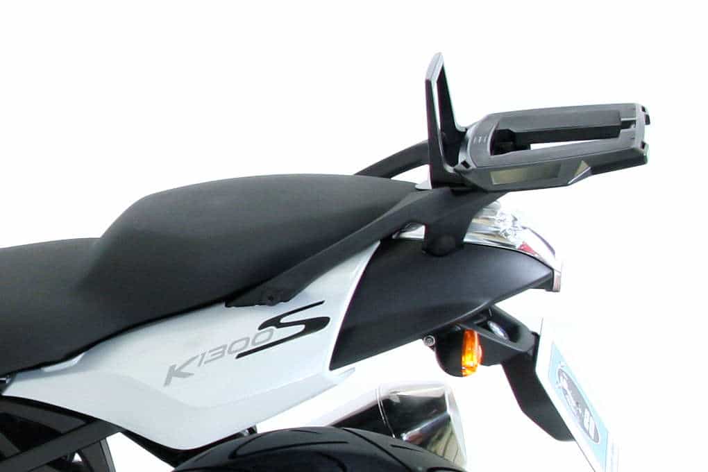 Alurack Topcaseträger für Kombination mit Original-Gepäckbrücke schwarz für BMW K 1300 S (2009-2016)