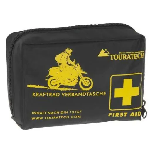 Touratech Erste-Hilfe-Set nach DIN 13167 für Motorräder Touratech Erste-Hilfe-Set nach DIN 13167 für Motorräder