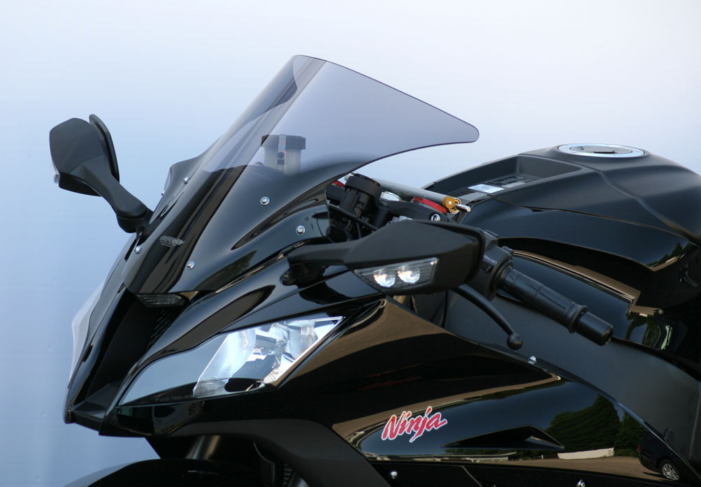 ZX 10 R - Originalformscheibe "OM" 2011-2015 - rauchgrau