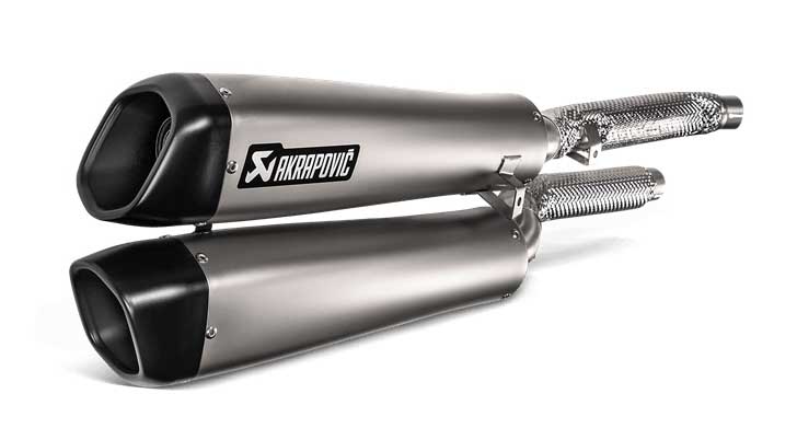 Akrapovic Auspuff Slip-On TRIUMPH Scrambler 1200