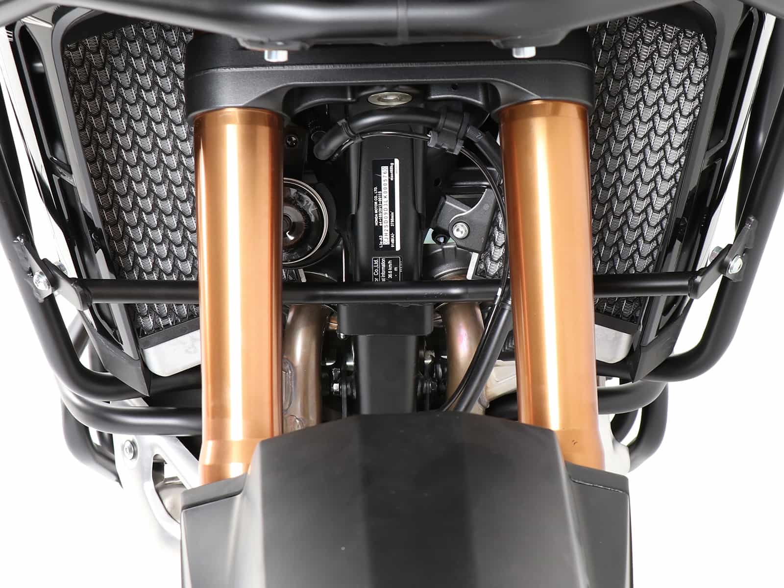 Versteifungsbügel für H&B Tankschutzbügel 5029522 schwarz für Honda CRF 1100L Africa Twin Adventure Sports (2020-2023)