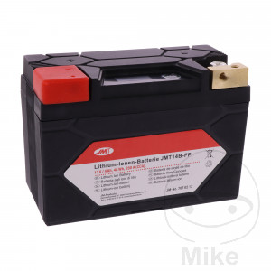 Batterie Motorrad JMT14B-FP JMT Lithium-Ionen mit Anzeige