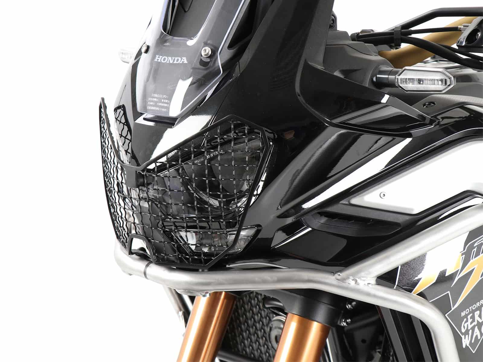 Lampenschutzgitter schwarz für Honda CRF 1100L Africa Twin Adventure Sports (2020-2023)