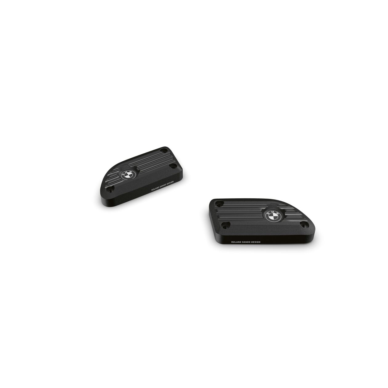 Satz Deckel Ausgleichsbehälter 2-Tone-Black vorne 77122469269 für BMW K34 + K35 R18