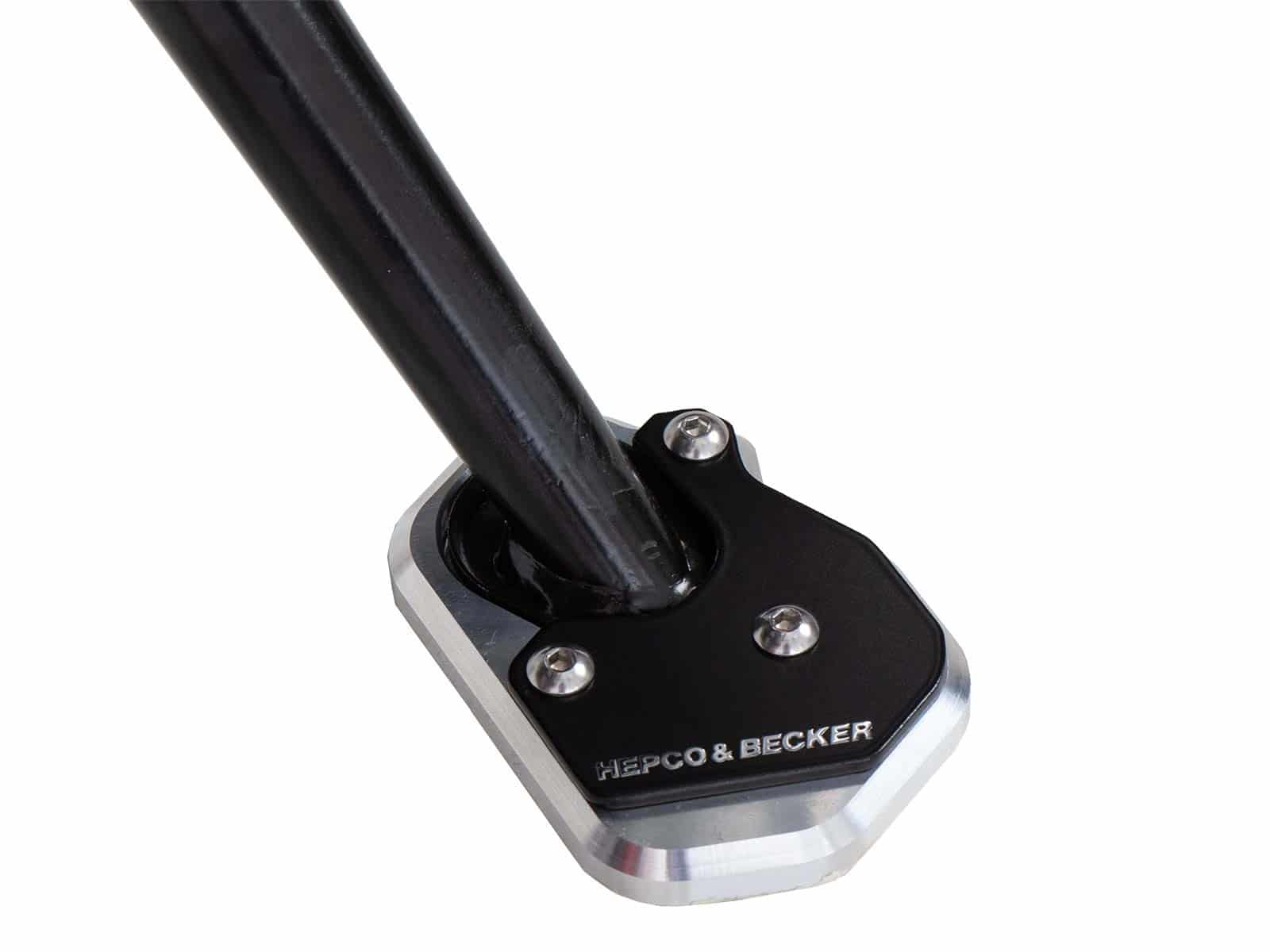 Seitenständerplatte silber/schwarz für Aprilia Tuono V4 (2021-)