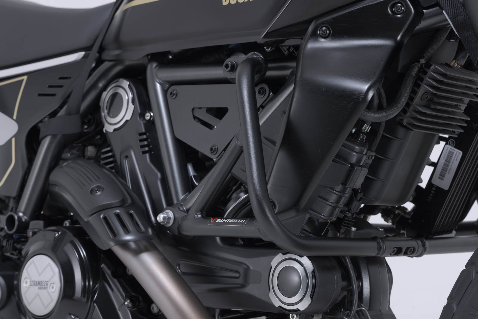Sturzbügel Schwarz. Ducati Scrambler-Modelle (23-).